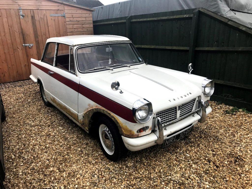 1968 Triumph Herald 1200 Restoration Project 1 Vintage Triumph restoration
