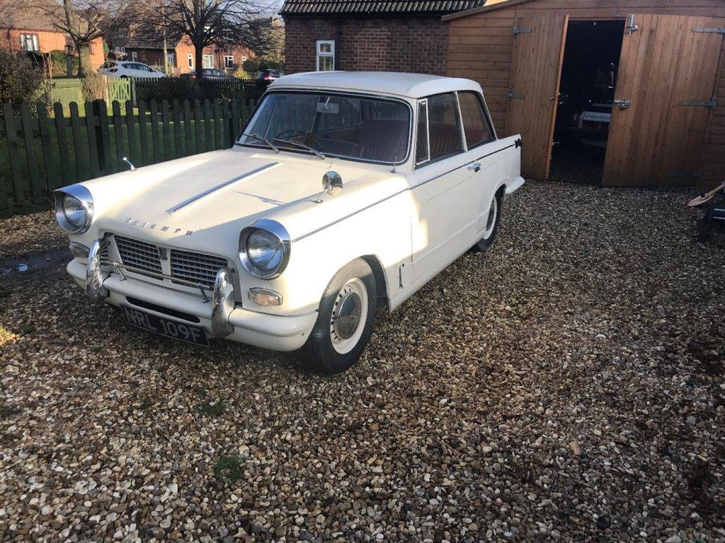 1968 Triumph Herald 1200 Restoration Project 4 Restored Vintage Triumph